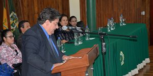 RECTOR DE LA UNIVERSIDAD ESTATAL AMAZÓNICA PRESENTÓ INFORME DE RENDICIÓN DE CUENTAS 2017